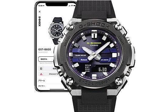 ヨドバシ.com - カシオ CASIO G-SHOCK ジーショック GST-B600A-1A6JF ...