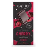 【限定】シナジートレーディング カシェ フルーティータブレット ダークチョコ with チェリー 100g