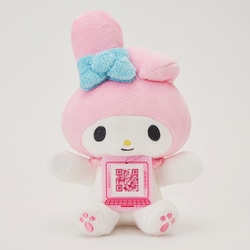 サンリオキャラクターズパソコン ぎゅっとふれんず ぬいぐるみ マイメロディ [キャラクターグッズ]