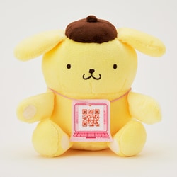 サンリオキャラクターズパソコン ぎゅっとふれんず ぬいぐるみ ポムポムプリン [キャラクターグッズ]