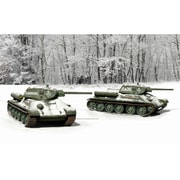 IT7523 1/72 WW.II ソビエト軍 T 34/76 m42 2輌セット [組立式プラスチックモデル]