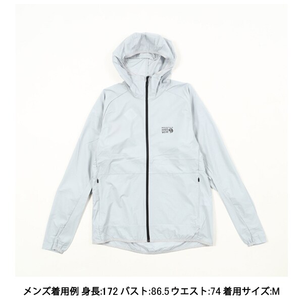 マウンテンハードウェア Mountain Hardwearコアエアシェルフーディ Kor AirShell Hoody OM3845 097 Mサイズ [アウトドア ジャケット メンズ]Ω