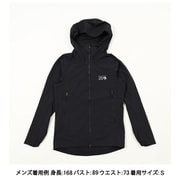 チョックストンアルパインLTフーデッドジャケット Chockstone Alpine LT Hooded Jacket OM0208 010 Black Mサイズ [ソフトシェルジャケット メンズ]