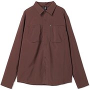 トレイルセンダーロングスリーブ Trail Sender Long Sleeve OM0330 219 Carob,Dark Storm Mサイズ [アウトドア シャツ メンズ]