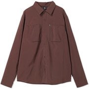 トレイルセンダーロングスリーブ Trail Sender Long Sleeve OM0330 219 Carob,Dark Storm Lサイズ [アウトドア シャツ メンズ]