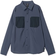 トレイルセンダーロングスリーブ Trail Sender Long Sleeve OM0330 417 Blue Slate,Dark Storm Lサイズ [アウトドア シャツ メンズ]