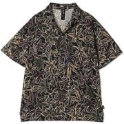 トレイルセンダーキャンプシャツ OM0341 010 Black Floral Print Mサイズ [アウトドア シャツ メンズ]