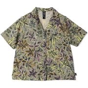 トレイルセンダーショートスリーブ OL0298 361 Mantis Green Floral Print Sサイズ [アウトドア シャツ レディース]