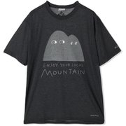エンジョイマウンテンライフグラフィックショートスリーブTシャツ Enjoy Mountain Life Graphic SS Tee PM0220 030 Charcoal Heather XLサイズ [アウトドア カットソー メンズ]