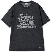 エンジョイマウンテンライフグラフィックショートスリーブTシャツ Enjoy Mountain Life Graphic SS Tee PM0220 031 Charcoal Heather, Enjoy Graphic Lサイズ [アウトドア カットソー メンズ]