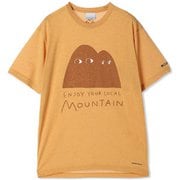 エンジョイマウンテンライフグラフィックショートスリーブTシャツ Enjoy Mountain Life Graphic SS Tee PM0220 718 Pilsner Heather XLサイズ [アウトドア カットソー メンズ]