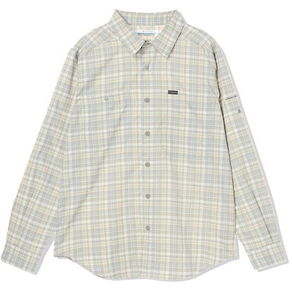 コロンビア Columbiaシルバー リッジ UL プレイド L/Sシャツ AE3599 027 Flint Grey Multi Plaid  Sサイズ [アウトドア シャツ メンズ] ウェア・アクセサリ