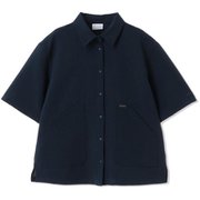 ウィメンズエンジョイMt/LS/Sシャツ PL0213 425 Columbia Navy XLサイズ [アウトドア シャツ レディース]