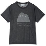 ユースエンジョイマウンテンライフショートスリーブTシャツ Y Enjoy Mountain Life SS Tee PY0171 030 Charcoal Heather Sサイズ [アウトドア トップス 半袖 キッズ]