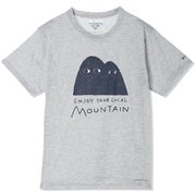 ユースエンジョイマウンテンライフショートスリーブTシャツ Y Enjoy Mountain Life SS Tee PY0171 039 Columbia Grey Heather Sサイズ [アウトドア トップス 半袖 キッズ]