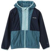 バックボールフーディッド ウィンドブレーカー Back Bowl Hooded Windbreaker SY0247 465 Coll Navy, Cloudburst, Spray Sサイズ [アウトドア ジャケット キッズ]