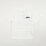 ユースナイアガラアベニューグラフィックS/STシャツ PY0174 100 White Mサイズ [アウトドア トップス 半袖 キッズ]