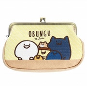 キャラクターグッズ S2323699 限定 畳刺繍がま口ポーチ お文具といっしょ みんな