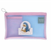 キャラクターグッズ S8726450 限定 メッシュケース MIESH ミエッシュ B6 mofusand モフサンド サメにゃん
