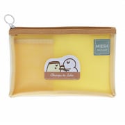 キャラクターグッズ S8726485 限定 メッシュケース MIESH ミエッシュ B6 お文具といっしょ プリン
