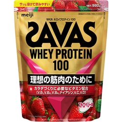 ザバス ホエイプロテイン100 ストロベリー味 980g
