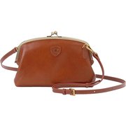 BYHLB10169BR [がま口 ショルダーバッグ Brown]