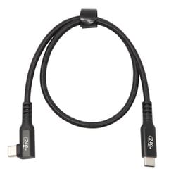 PD240W対応 USB2.0 Type-Cケーブル C横L型 - C 0.5m U20CC-LM05P24