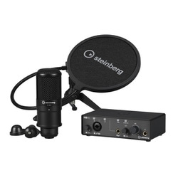IXO12 B Podcast Pack USBオーディオインターフェース IXOシリーズ ブラック IXO12BPSPACK