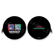 SYNC-AKNMA-B アークナイツ【冬隠帰路/PERISH IN FROST】 丸形コインケース B. 龍門近衛局集合 [キャラクターグッズ]