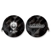 SYNC-AKNMA-E アークナイツ【冬隠帰路/PERISH IN FROST】 丸形コインケース E. 龍門近衛局 ロゴ [キャラクターグッズ]