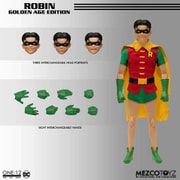 ワン12コレクティブ 1/12 アクションフィギュア DCコミックス： ロビン ゴールデンエイジ エディション [塗装済可動フィギュア 全高約150mm]