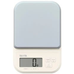 デジタルクッキングスケール 1g単位 表示文字高：20mm 最大計量：1kg ブルー KJ-120-BL