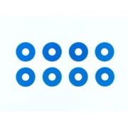 54573 OP.1573 0.75mmホイールスペーサー ブルー 8枚 [ラジコン用パーツ]