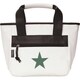 33701450 [24S_CV ONE STAR ROUND BAG WH/GRN]
