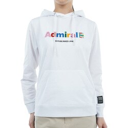 ADLA401 WHT [24S コンパクト スウェットフーディー レディース M ホワイト]