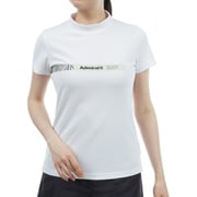 ADLA426 WHT [24S ゼブラロゴ モックシャツ レディース M ホワイト]