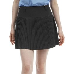 ADLA436 BLK [24S アコーディオン プリーツスカート レディース M ブラック]