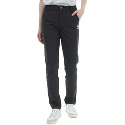 ADLA440 BLK [24S バックディンプル ロングパンツ レディース L ブラック]
