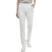 ADLA440 WHT [24S バックディンプル ロングパンツ レディース L ホワイト]