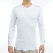 ADMA319 WHT [23S Vネックアンダーシャツ メンズ M ホワイト]