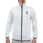 ADMA411 WHT [24S ストレッチ ウィンドジャケット メンズ M ホワイト]