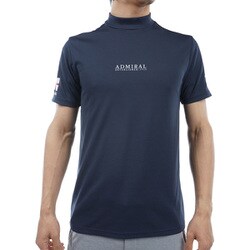 ADMA416 NVY [24S フラッグ モックシャツ メンズ L ネイビー]