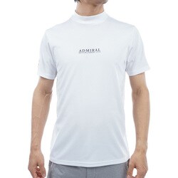 ADMA416 WHT [24S フラッグ モックシャツ メンズ L ホワイト]