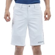 ADMA423 WHT [24S 打ち水ストレッチ ショートパンツ メンズ M ホワイト]