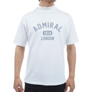 ADMA432 WHT [24S アーチロゴ モックシャツ メンズ L ホワイト]