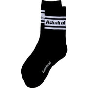 ADMB4ABL 10 [24S ミドルソックス ラインレデイース ユニセックス ブラック]