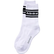 ADMB4ABL 00 [24S ミドルソックス ラインレデイース ユニセックス ホワイト]