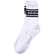 ADMB4ABM 00 [24S ミドルソックス ラインメンズ ユニセックス ホワイト]
