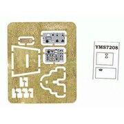 YMS7208 1/72 PZL23カラッシュ ルーマニア軍 改造キット エッチング [プラモデル用パーツ]