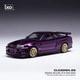 CLC526N 1/43 日産 スカイライン GT-R R34 2002 メタリックパープル [ダイキャストミニカー]